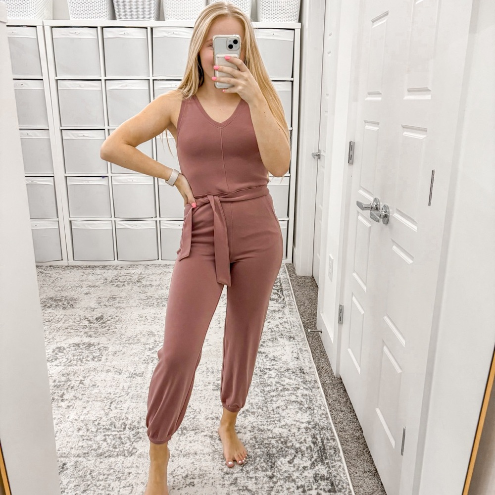 lululemon Ease of it All Sofstreme Jumpsuit size 0